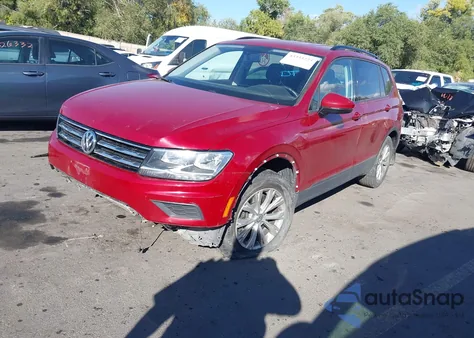 2018 Volkswagen Tiguan 2.0T S из США, поврежденный, VIN 3VV0B7AX7JM084929